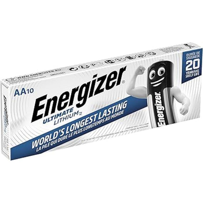 Energizer 634352 AA Ultimate Lithium Battery (Pack of 10)