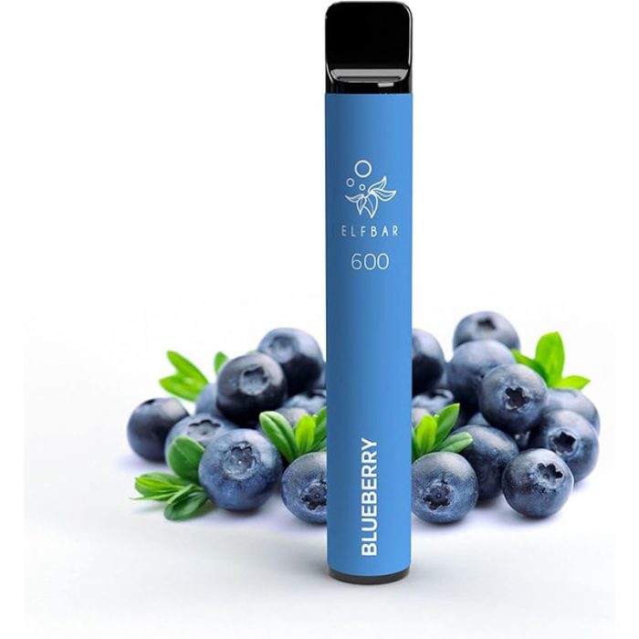 Elfbar - Disposable Pod - 600 Puffs - (Nicotine Free) (Blueberry)