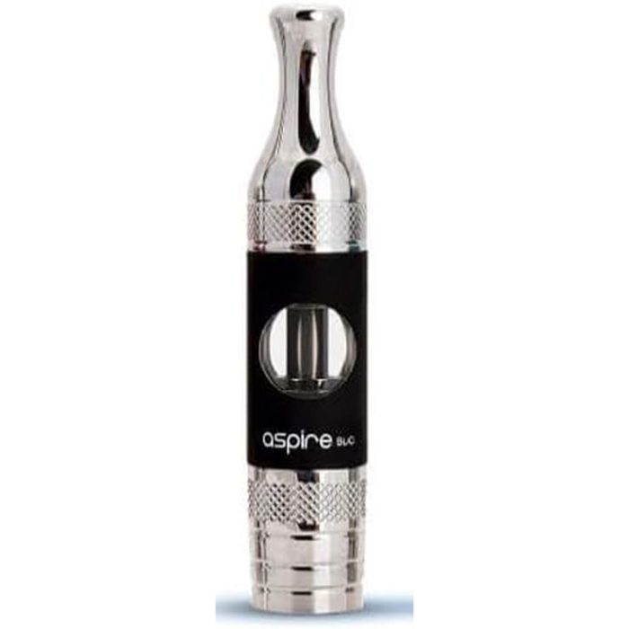 Aspire ET-S BVC Clearomizer ETS Tank Glassomizer Atomiser (Glass Tube Version) 1.8 Ohm/Black