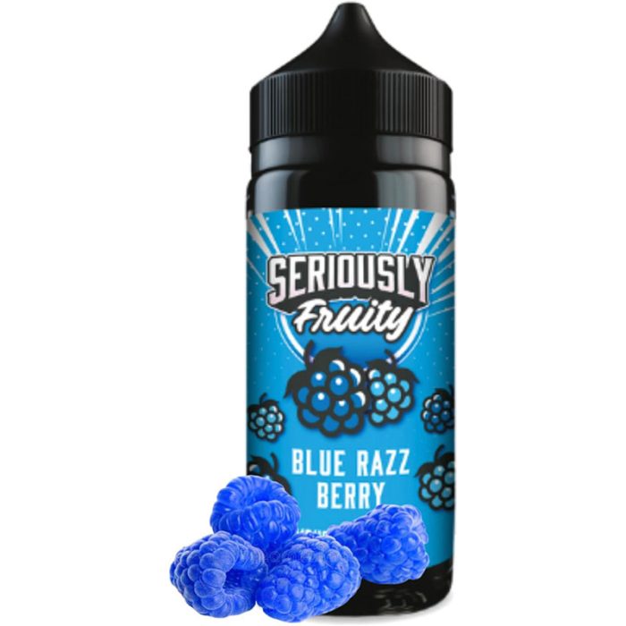 Doozy E Liquid Seriously Fruity Vape Nice Juice 0MG 100ml Shortfill No Nicotine (Blue Razz Berry)