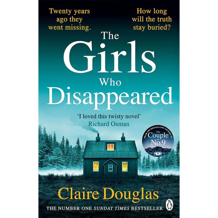 The Girls Who Disappeared: ‘I loved this twisty novel’ Richard Osman