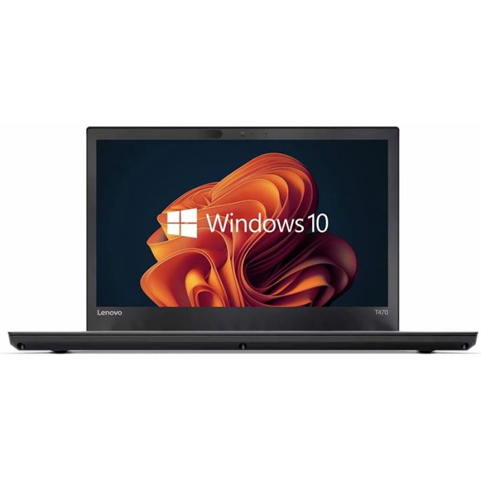 Lenovo ThinkPad T470 Ultrabook - 14in HD (1366x768) Core i5-6200U 8GB 256GB SSD HDMI USB-C WebCam WiFi Windows 10 Professional 64-bit PC Laptop (Renewed)