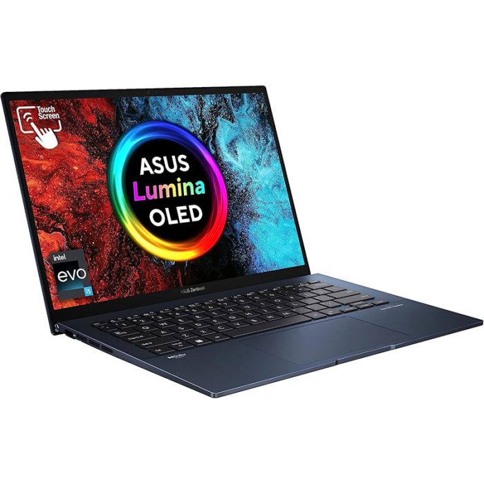 Asus Zenbook 14 OLED UX3402VA 14" 2.8K OLED Touchscreen Laptop (Intel i5-1340P, 16GB RAM, 512GB PCIe SSD, Backlit Keyboard, Windows 11) Intel EVO Certified