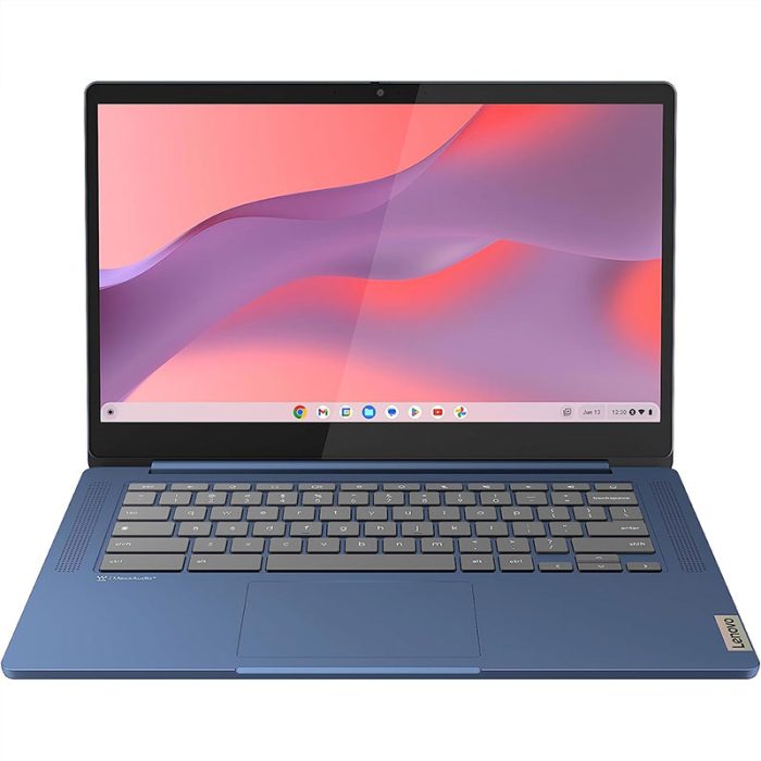 Lenovo IdeaPad Slim 3 Chromebook | 14 Inch FHD Laptop | MediaTek Kompanio 520 | 4GB RAM | 64GB eMMC | Chrome OS | Abyss Blue